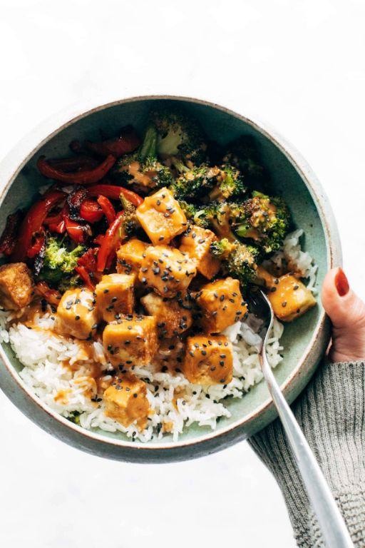 Spicy Peanut Tofu Sauce