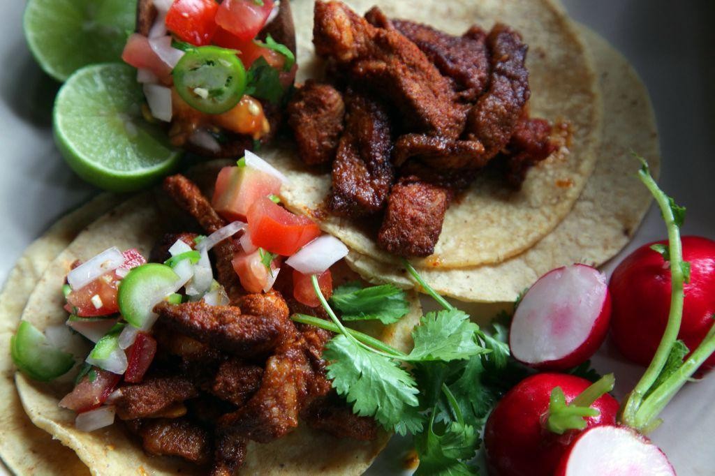 Spicy Pork Street Tacos