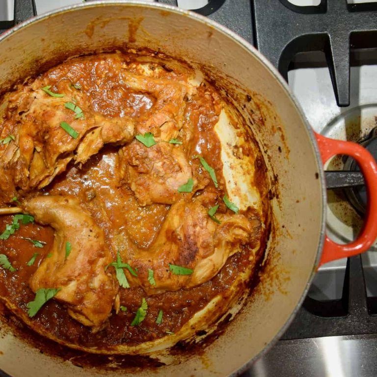 Spicy Rabbit Curry with Coconut Milk