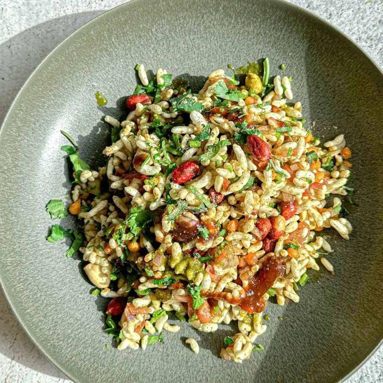 Spicy Rice Chaat