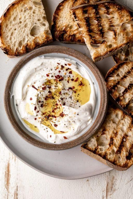 Spicy Ricotta Toast with Jalapenos