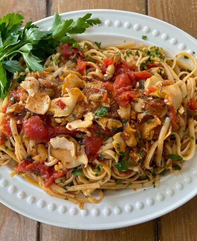 Spicy Scungilli Pasta