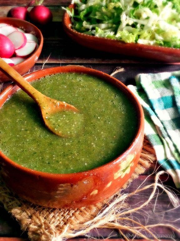 Spicy Serrano Salsa Verde