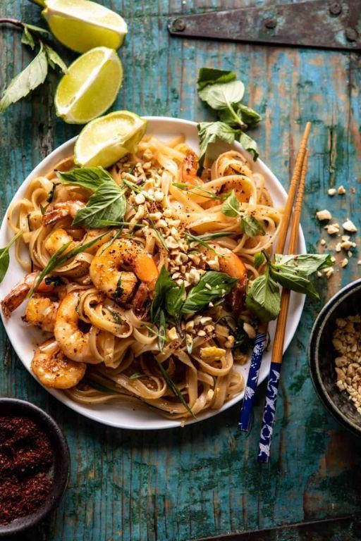 Spicy Shrimp Pad Thai