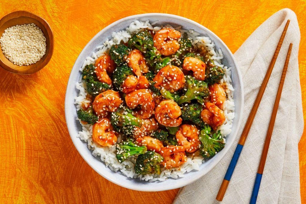 Spicy Shrimp and Broccoli Stir Fry