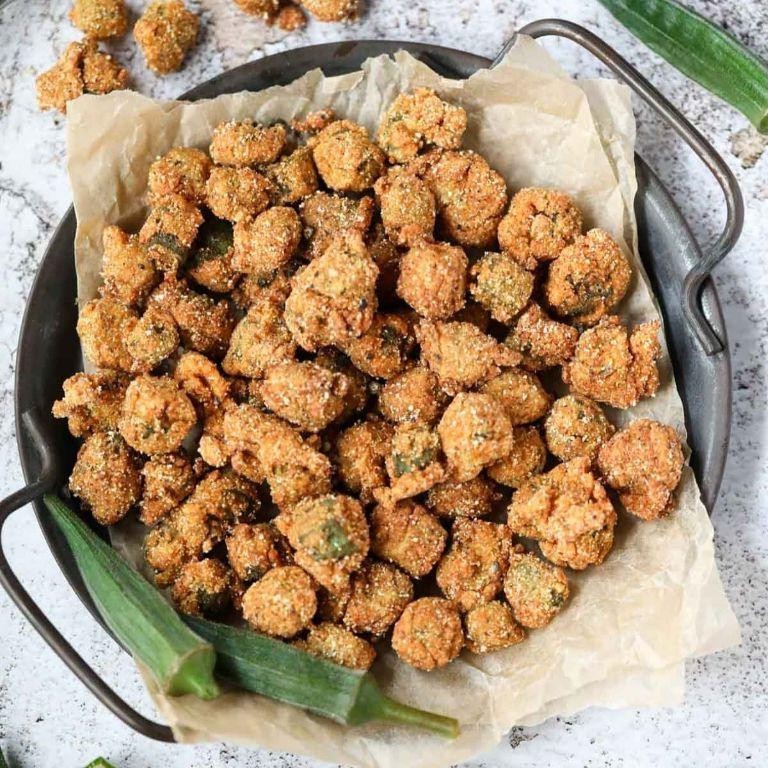 Spicy Southern Fried Okra