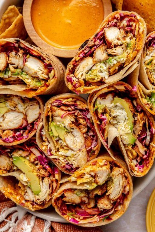 Spicy Southwest Chicken Wrap