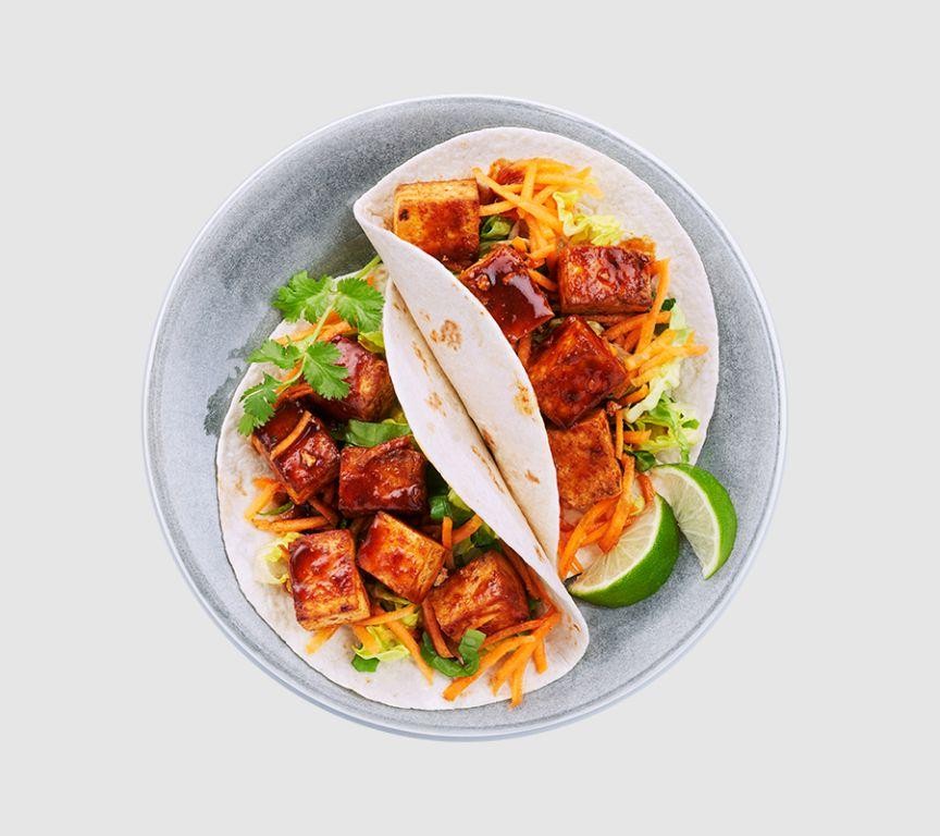 Spicy Sriracha Tofu Wrap