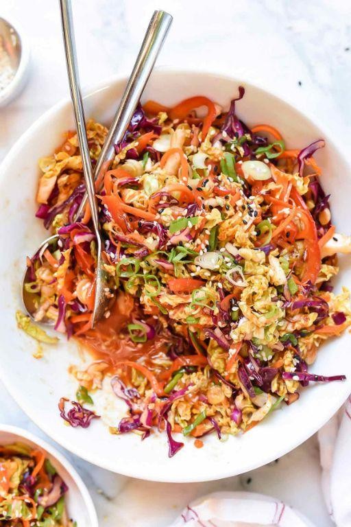 Spicy Szechuan Cole Slaw