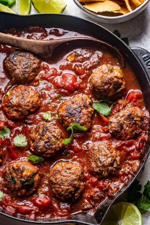 Spicy Tex Mex Meatballs