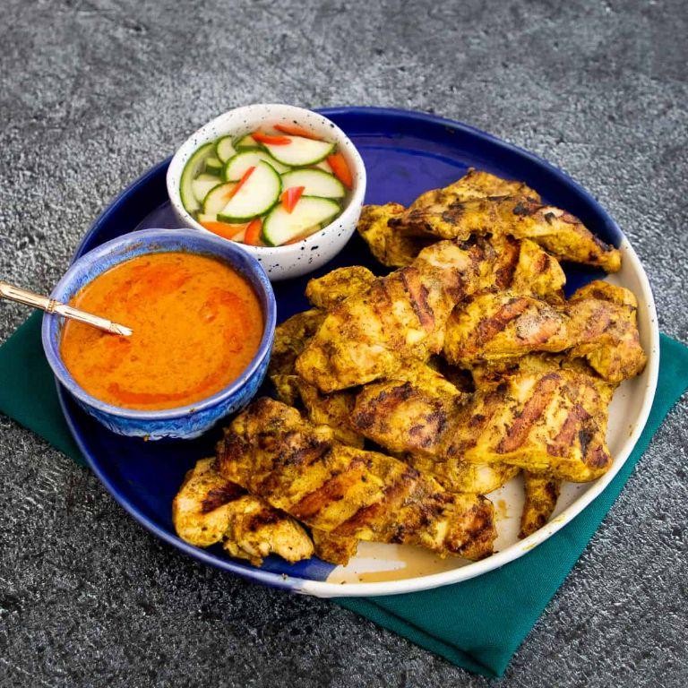Spicy Thai Chicken Satay
