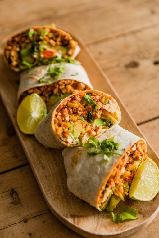 Spicy Tofu Wrap