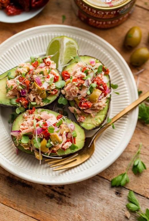 Spicy Tuna Avocado Boats