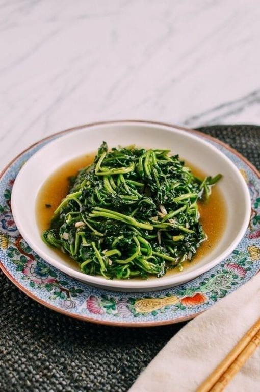 Spicy Watercress Stir Fry