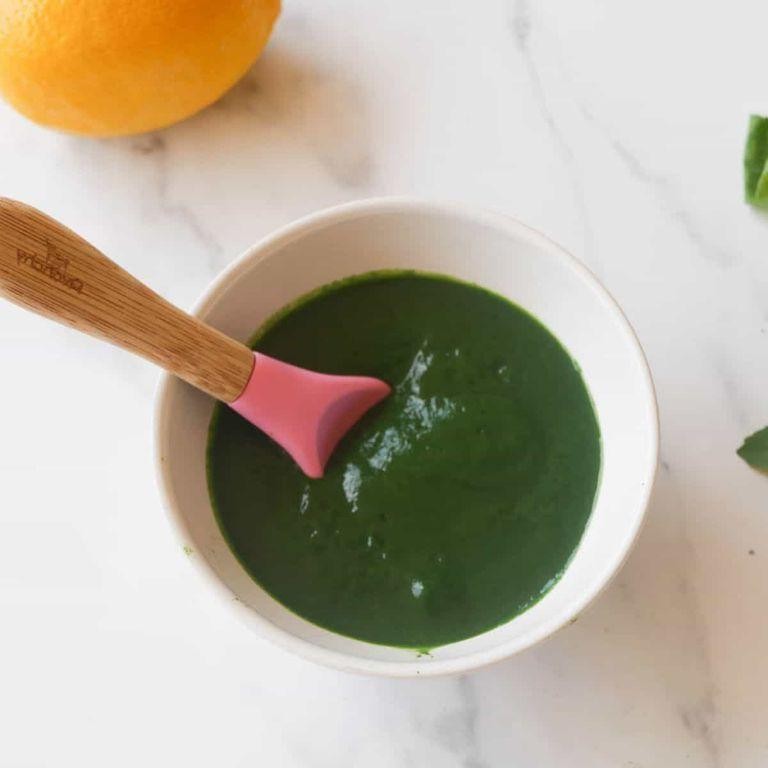 Spinach Puree for Babies