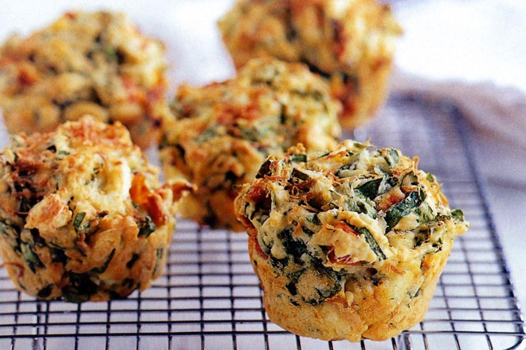 Spinach and Feta Muffins