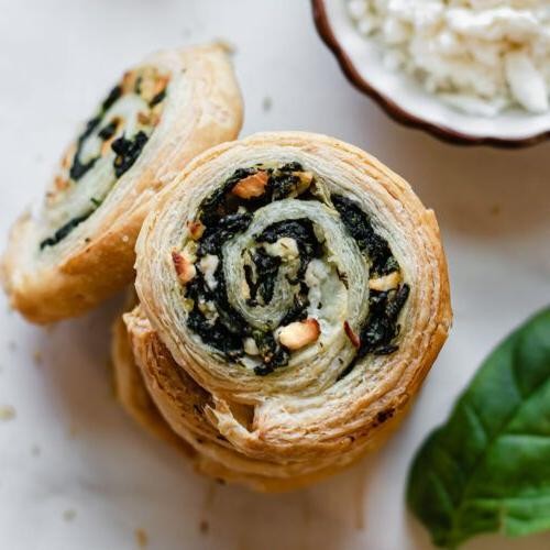 Spinach and Feta Pinwheels