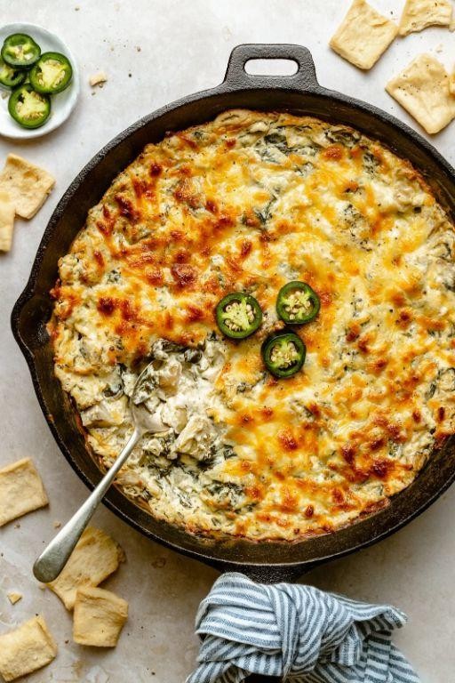 Spinach and Jalapeno Dip
