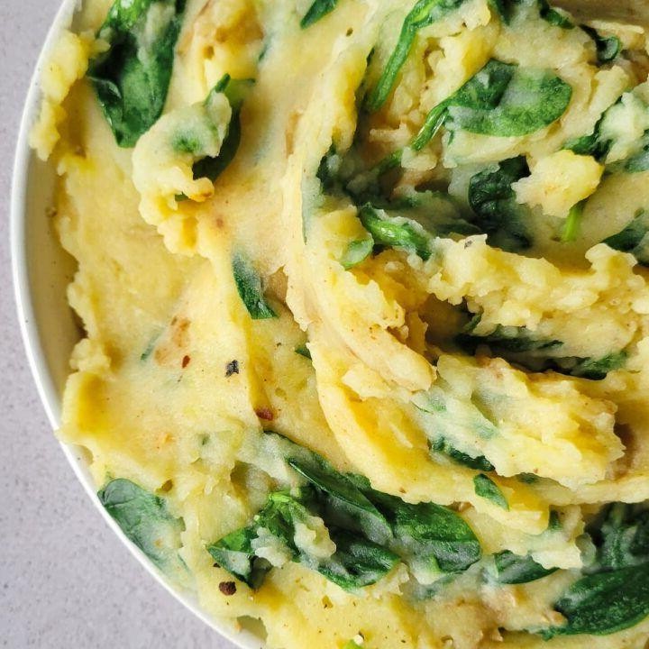 Spinach and Potato Mash