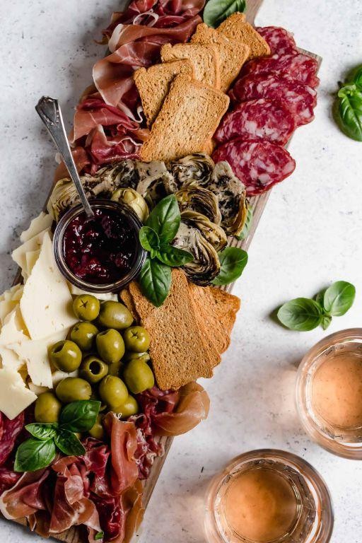 Spring Picnic Charcuterie Board