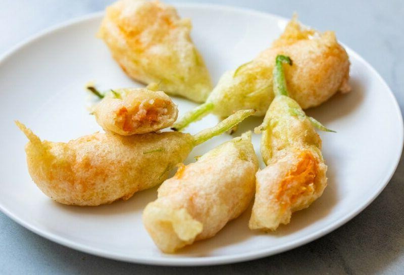 Squash Blossom Tempura