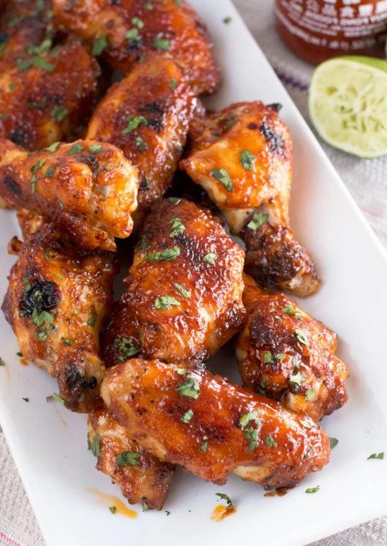 Sriracha Lime Hot Wings