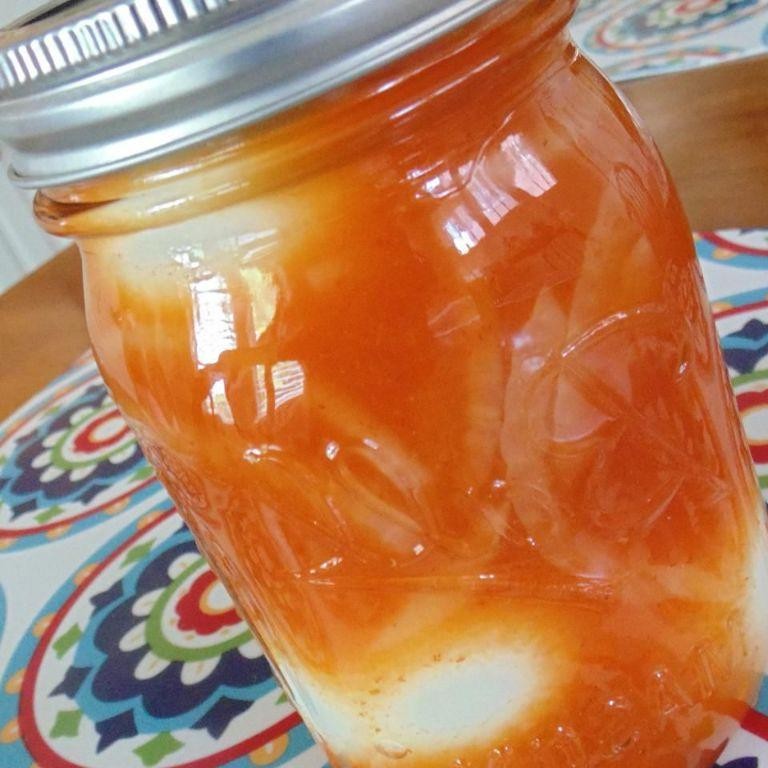 Sriracha Pickled Eggs