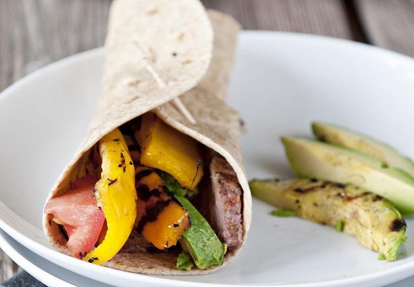 Steak and Avocado Wrap
