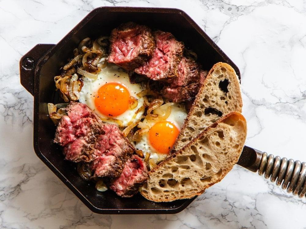 Steak and Egg Breakfast Skillet