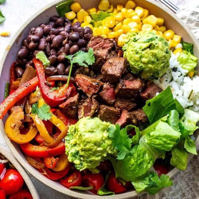 Steak and Rice Bowls