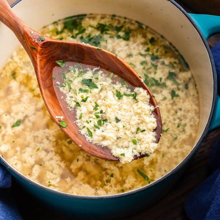 Stracciatella Soup