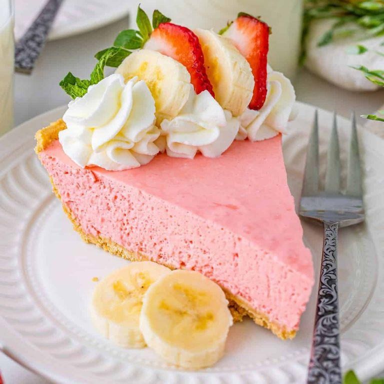 Strawberry Banana Pie