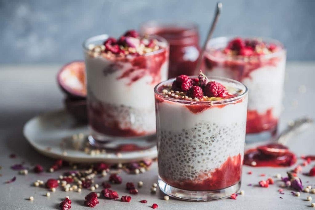Strawberry Coconut Chia Bowl