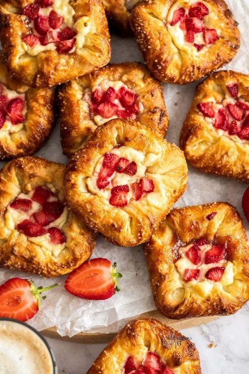 Strawberry Cream Cheese Danish