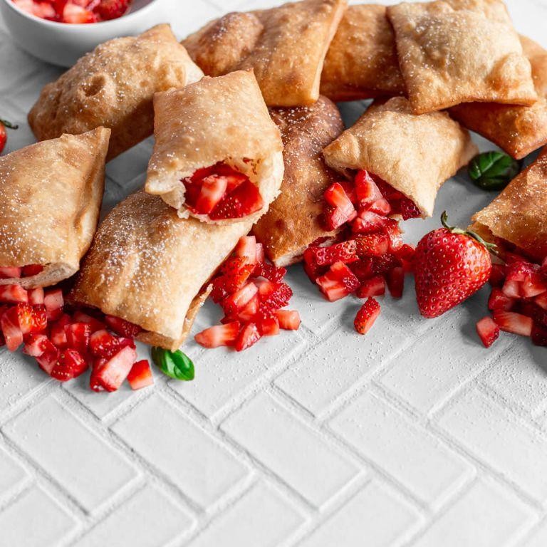 Strawberry Filled Sopapillas