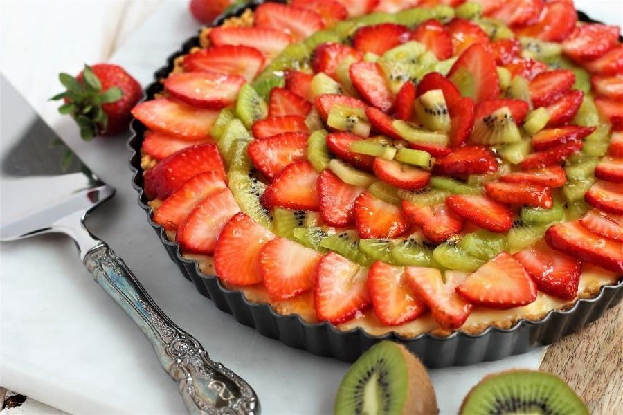 Strawberry Kiwi Pie