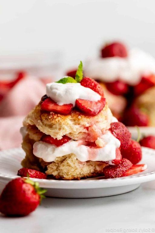 Strawberry Shortcake Biscuit Bake
