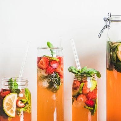 Strawberry and Basil Detox Juice