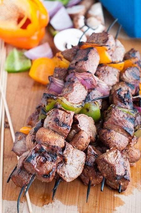 Strip Loin Steak Kebabs