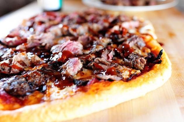 Strip Loin Steak Pizza