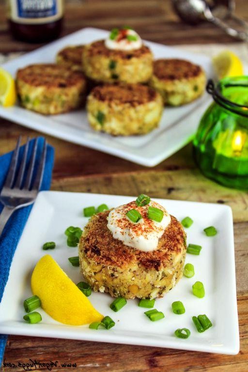 Stuffed Hearts of Palm with Crab Meat