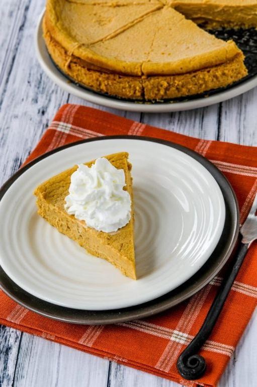 Sugarfree Pumpkin Cheesecake