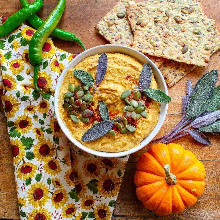 Sugarfree Pumpkin Hummus