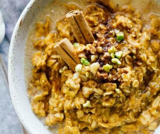 Sugarfree Pumpkin Oatmeal