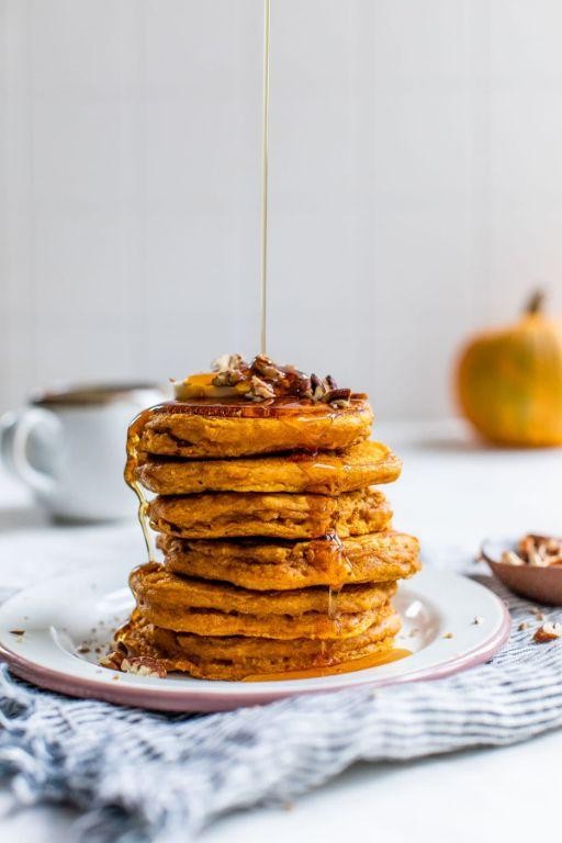 Sugarfree Pumpkin Pancakes