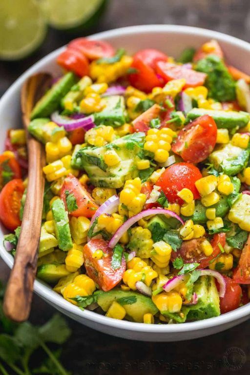 Summer Corn and Avocado Salad