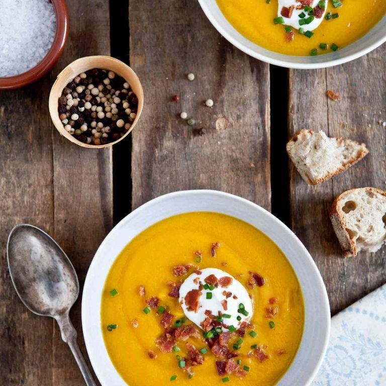 Summer Squash and Leek Soup
