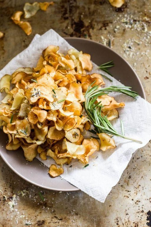 Sunchoke Chips with Sea Salt