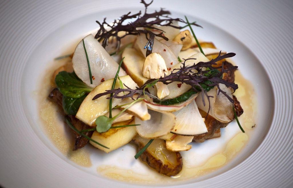 Sunchoke and Apple Slaw