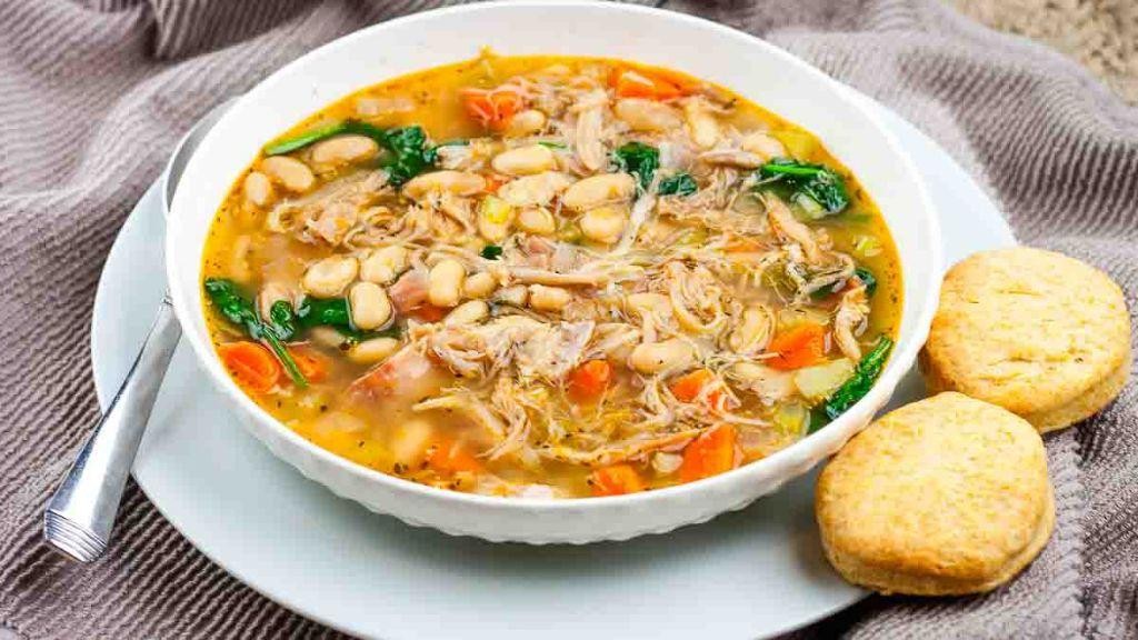 Swamp Soup with Smoked Turkey and Beans
